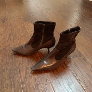 Brown Leather Boots